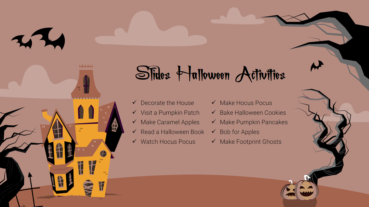 Google Slides Halloween Activities